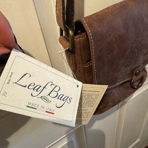 Brown Leather Men's Bag